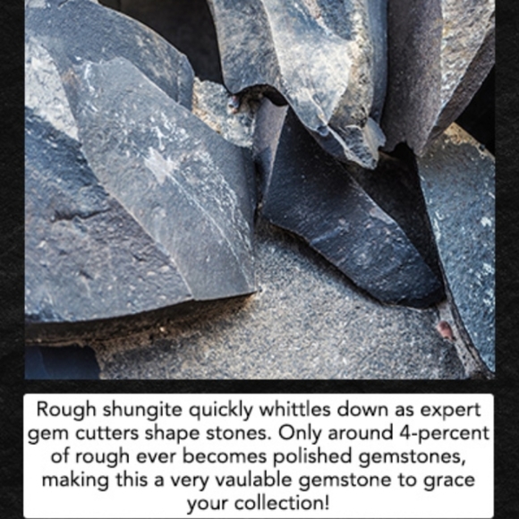 Elite Shungite Diamond Platinum Halo Ring Black Certified Jewelry - Picture 9 of 12